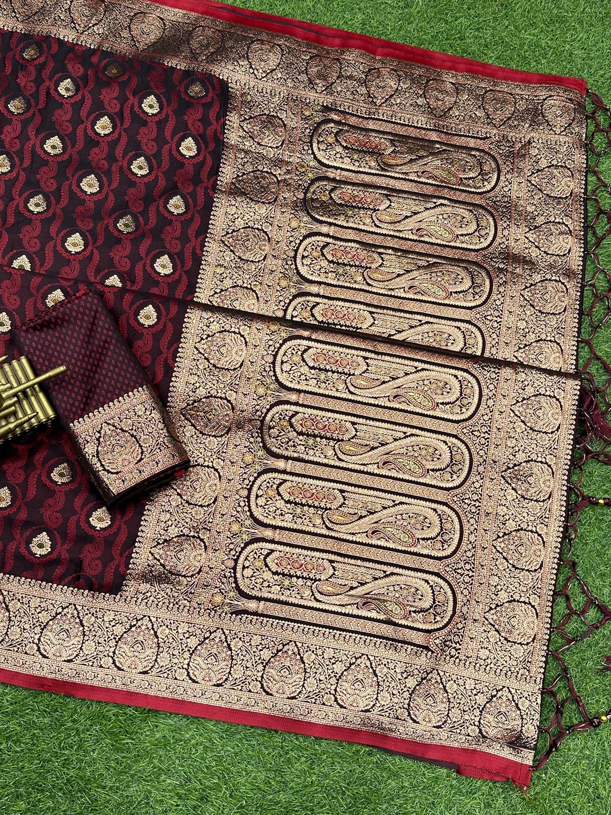 Beautiful Designer Prakruti Pure Satin Silk Saree