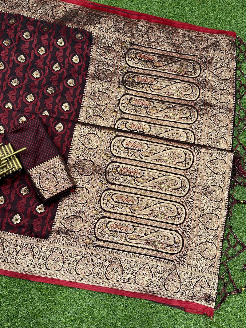 Beautiful Designer Prakruti Pure Satin Silk Saree