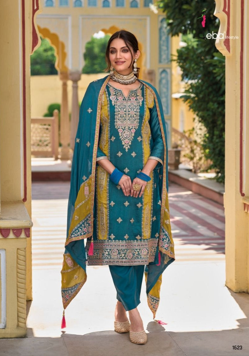 Boutique Designer Eba Sophia Premium Silk Salwar Kameez