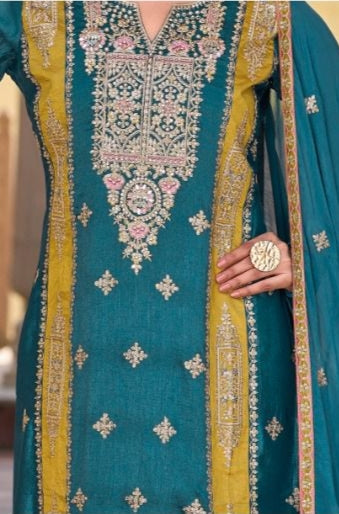 Boutique Designer Eba Sophia Premium Silk Salwar Kameez