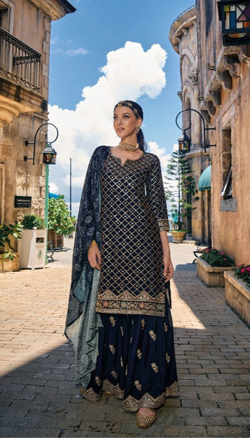 Boutique Designer Eba Majestic Premium Silk Salwar Suit