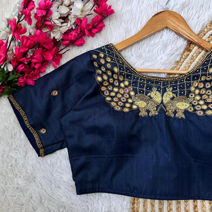 Beautiful Handcrafted Work Wedding Blouse