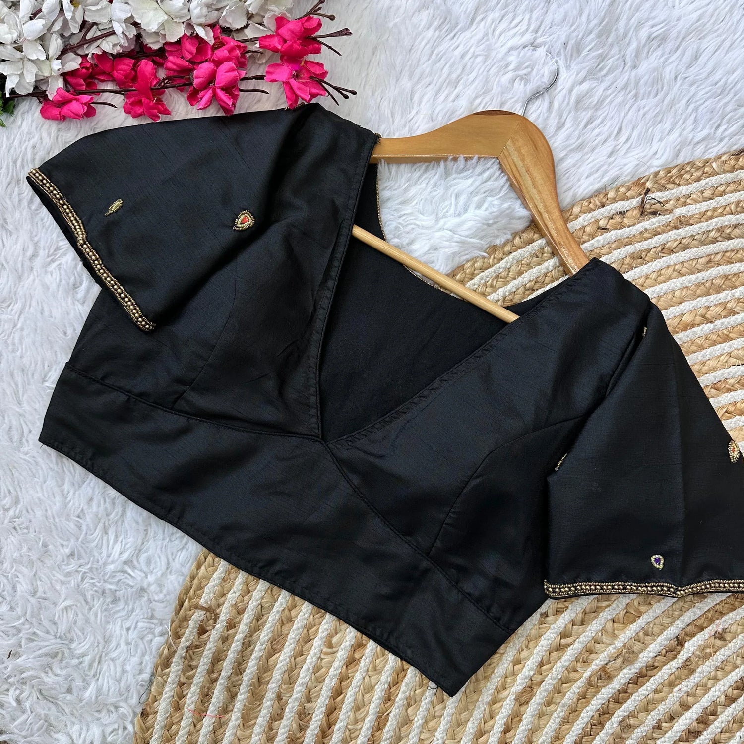 Beautiful Handcrafted Work Wedding Blouse