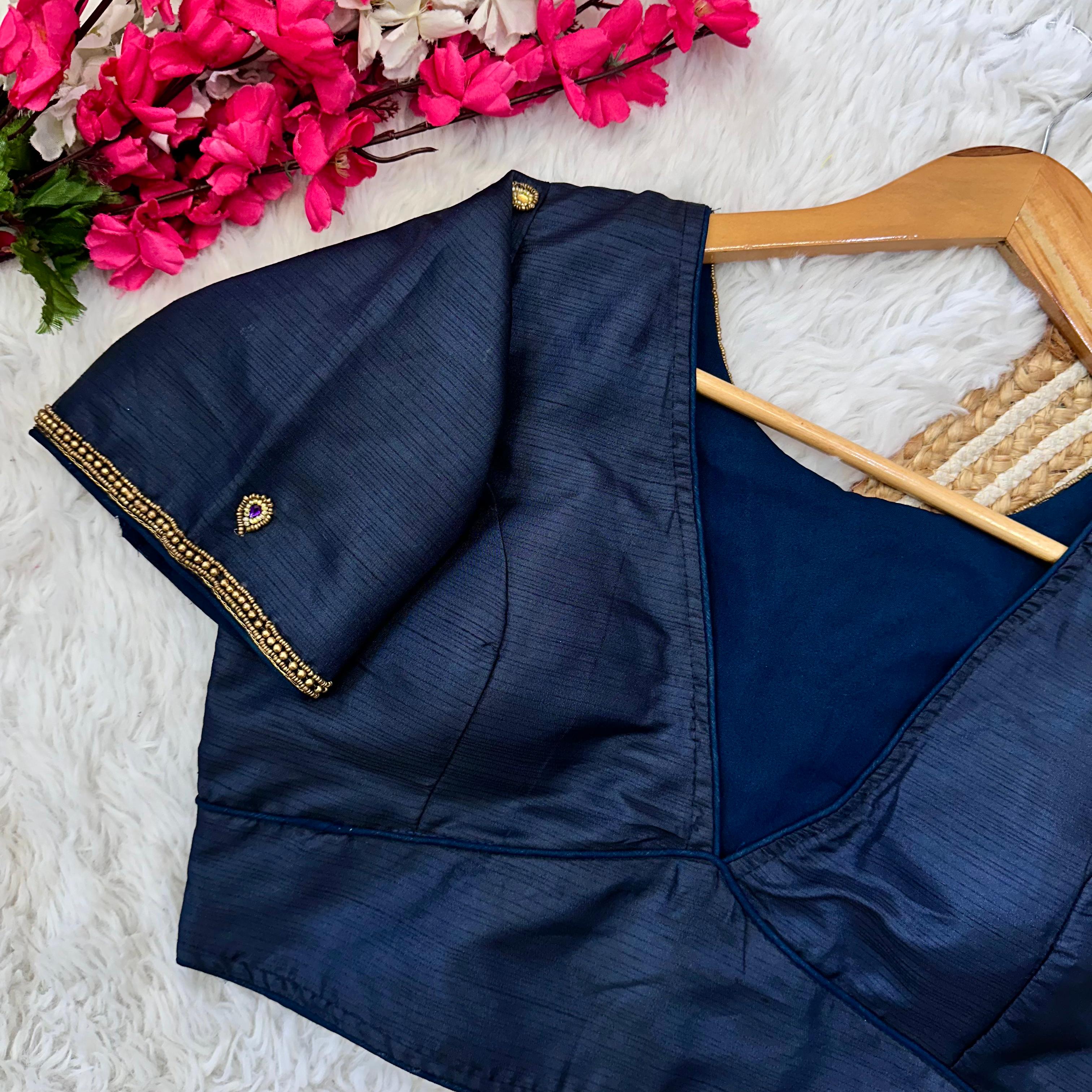 Beautiful Handcrafted Work Wedding Blouse