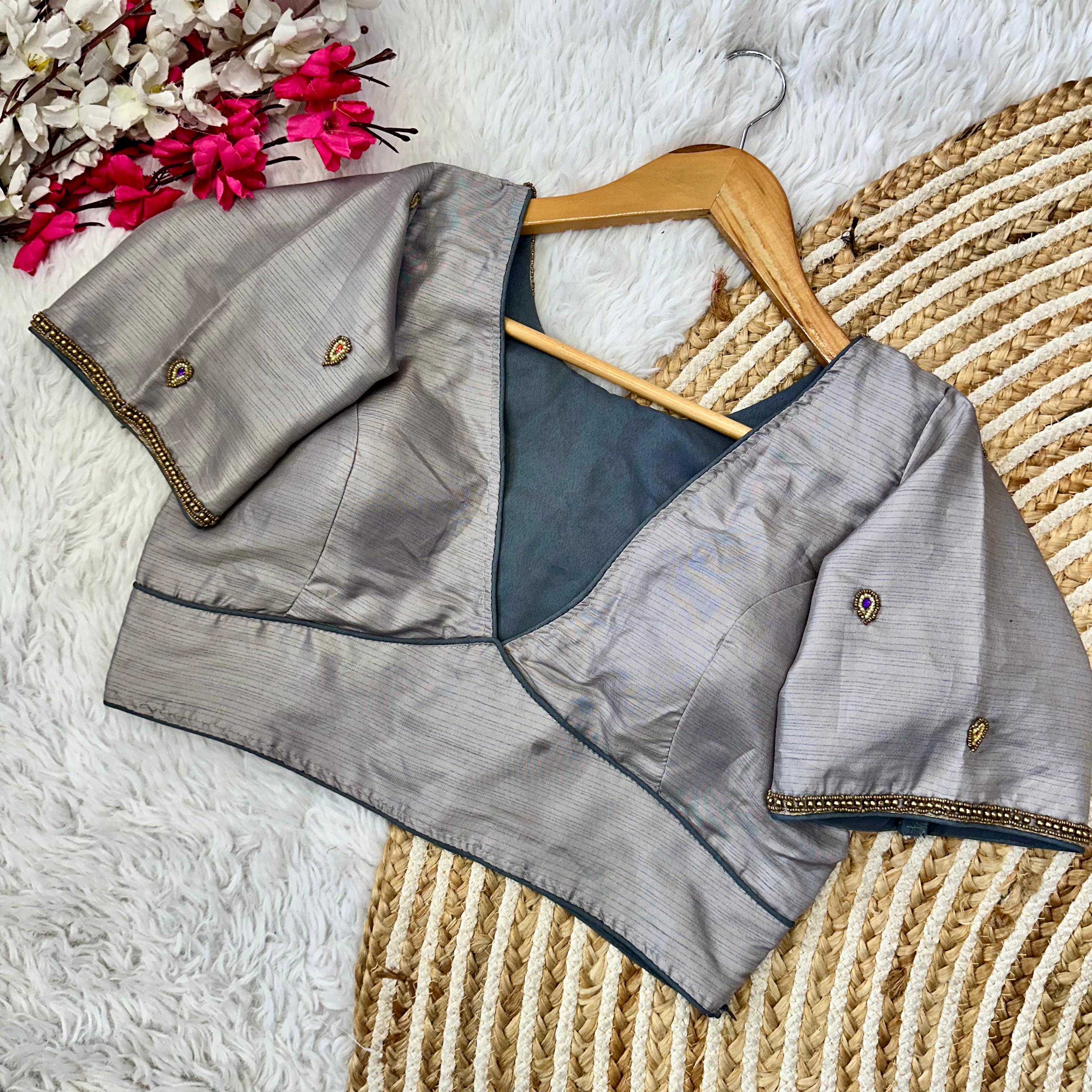 Beautiful Handcrafted Work Wedding Blouse