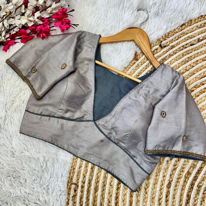 Beautiful Handcrafted Work Wedding Blouse