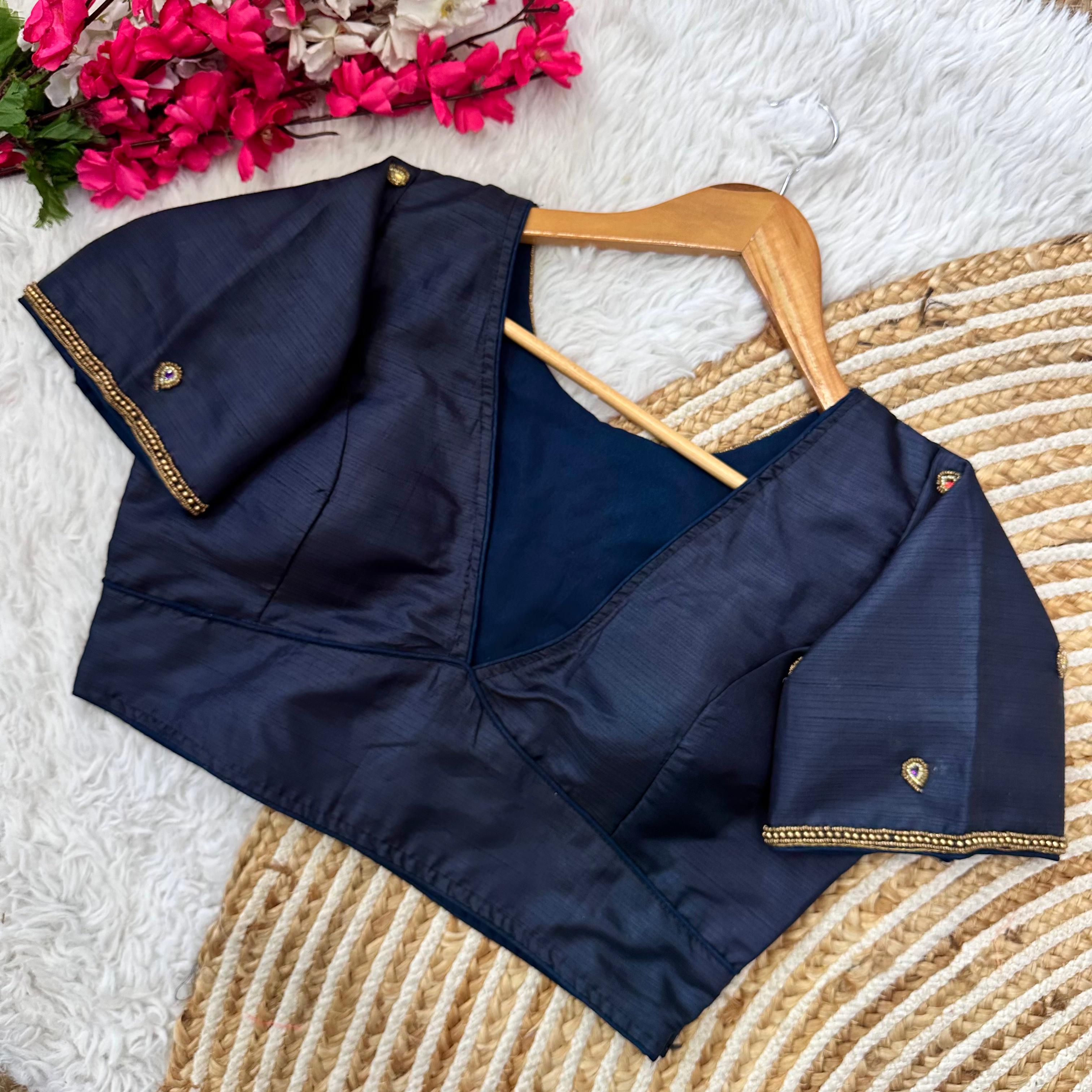 Beautiful Handcrafted Work Wedding Blouse