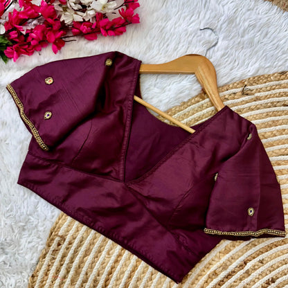 Beautiful Handcrafted Work Wedding Blouse