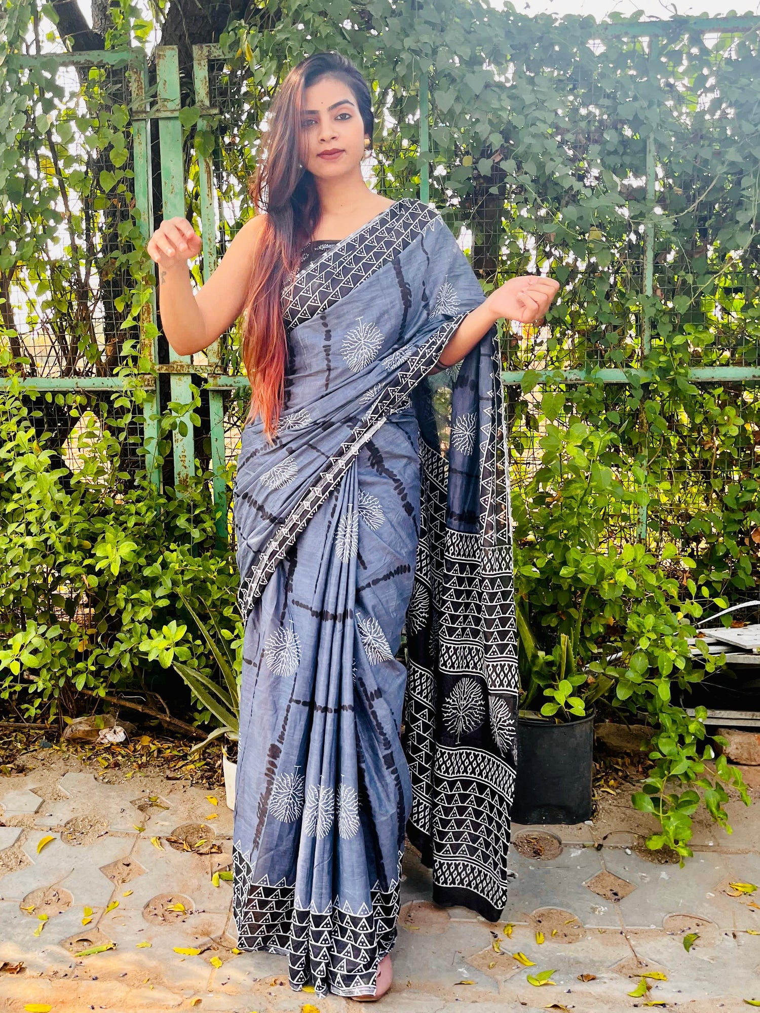Beautiful Designer Soft Pure Cotton Saree