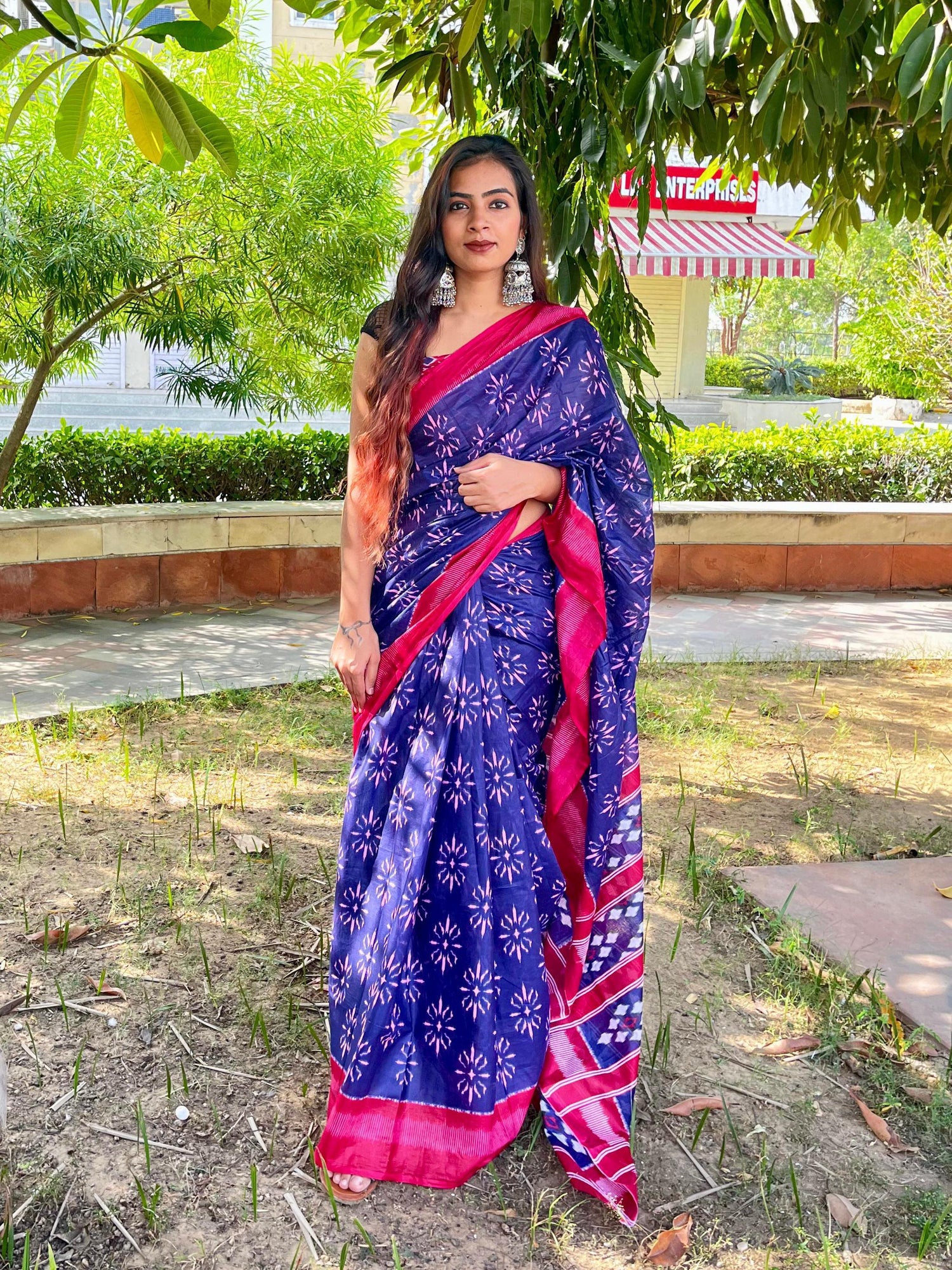 Beautiful Designer Soft Pure Cotton Saree