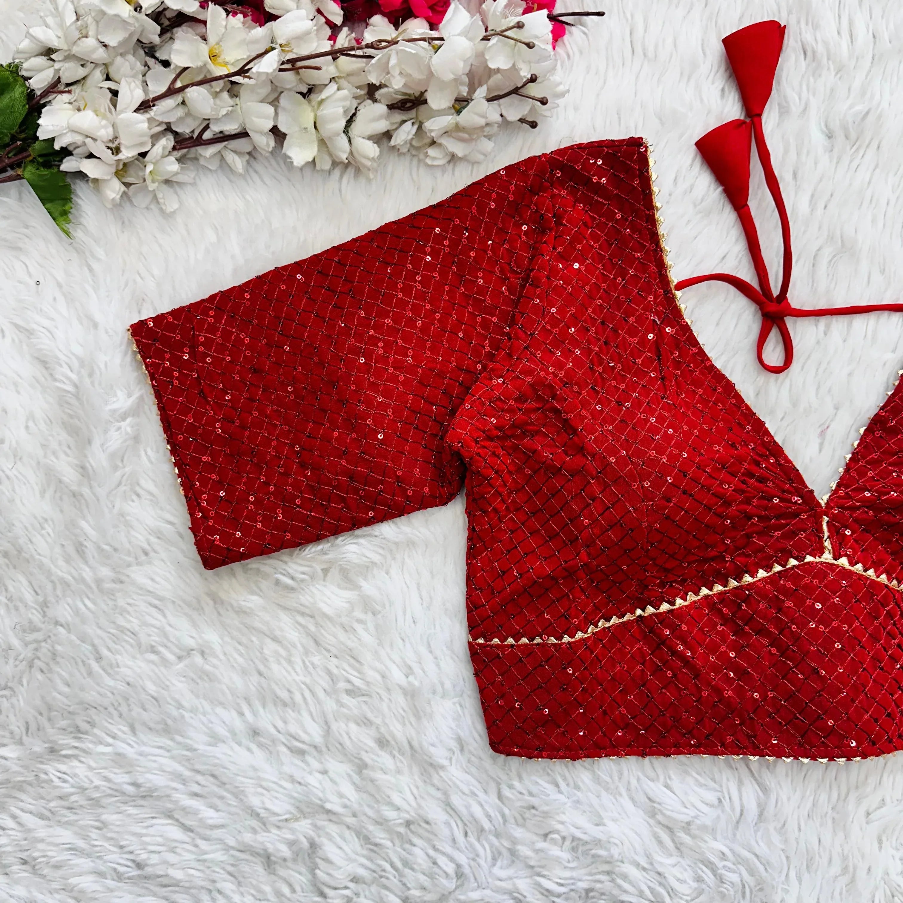 Beautiful Designer Sequence Blouse