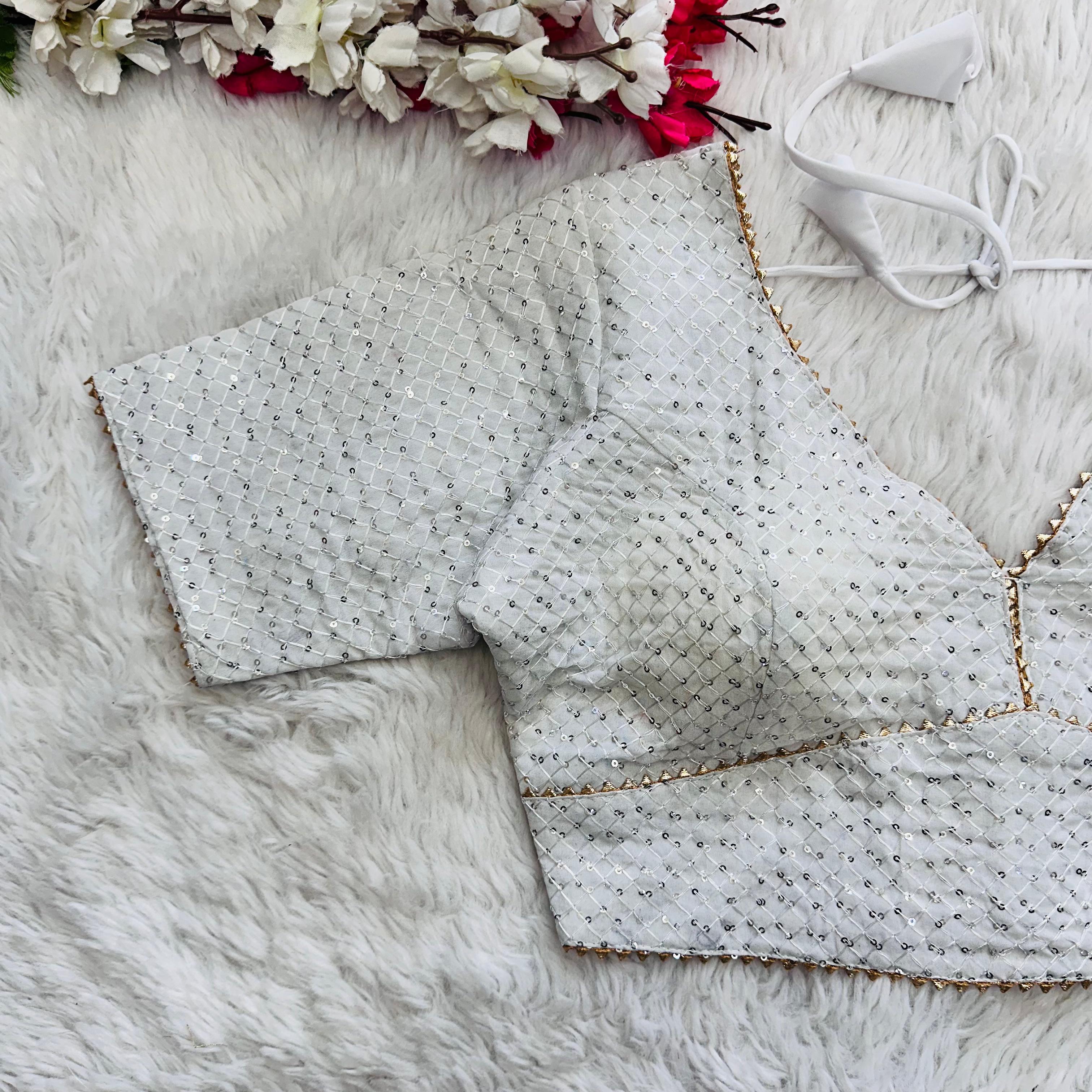 Beautiful Designer Sequence Blouse