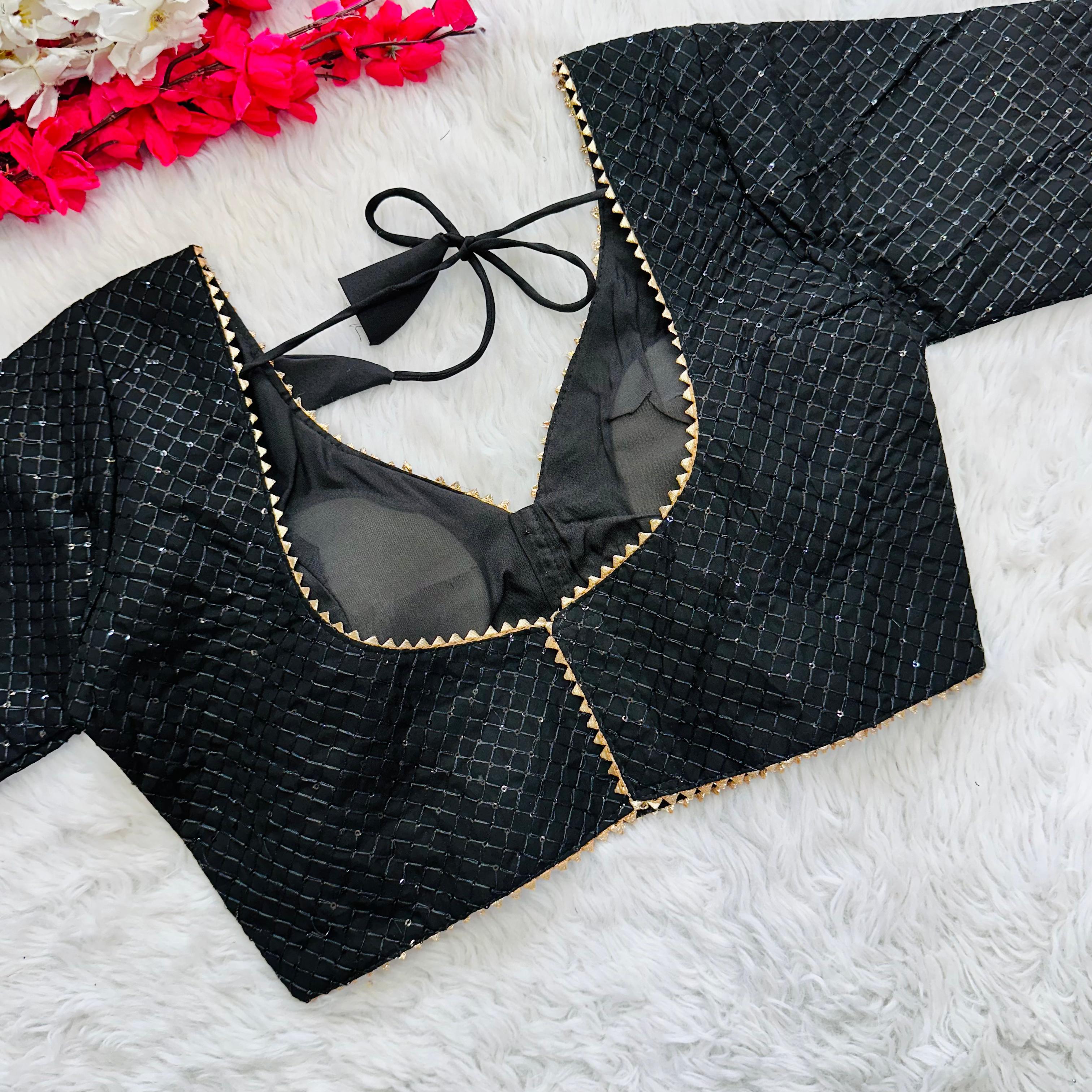 Beautiful Designer Sequence Blouse