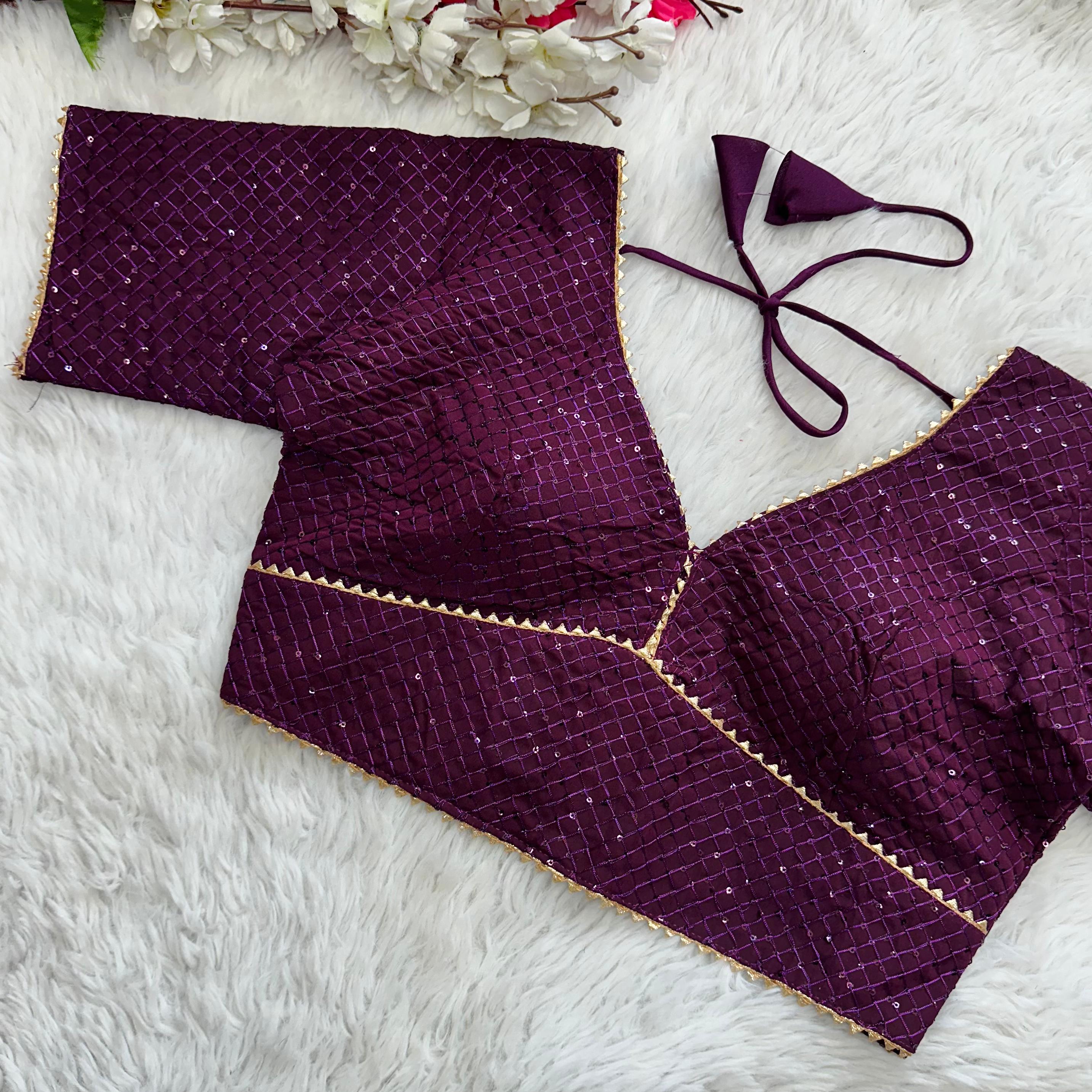 Beautiful Designer Sequence Blouse