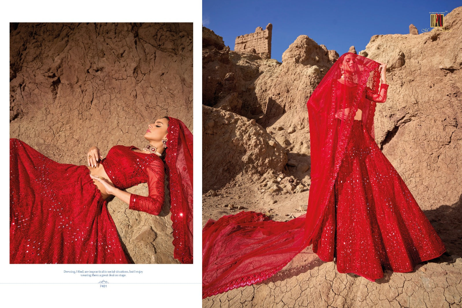 Wedding Designer Bridal Lehenga Choli 7401