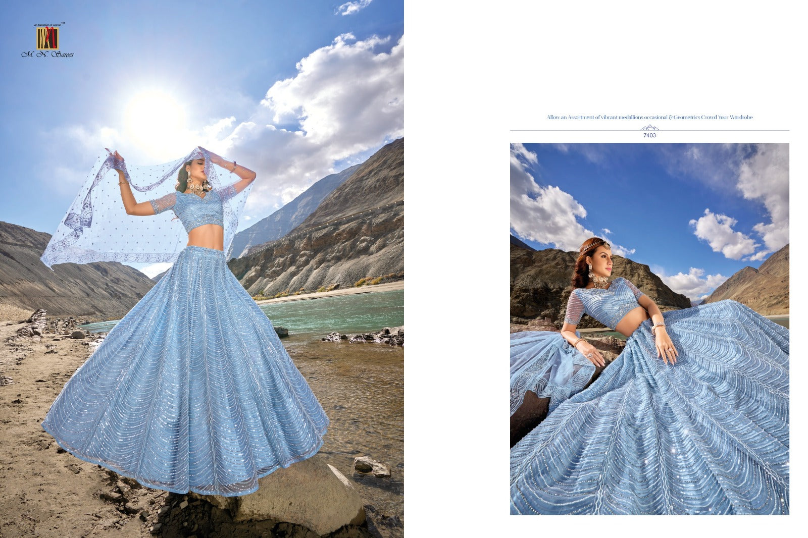 Wedding Designer Bridal Lehenga Choli 7403