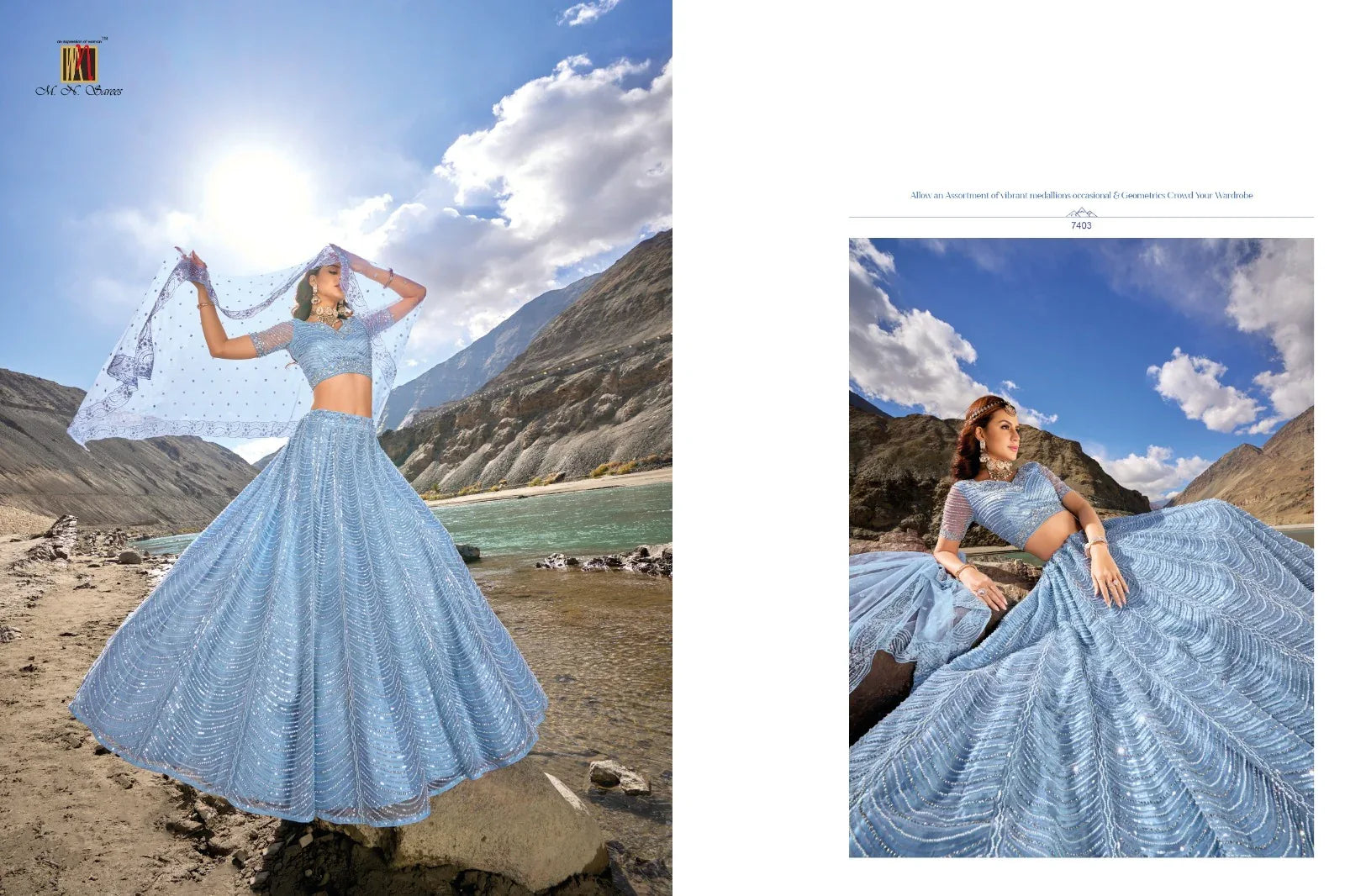 Wedding Designer Bridal Lehenga Choli 7403