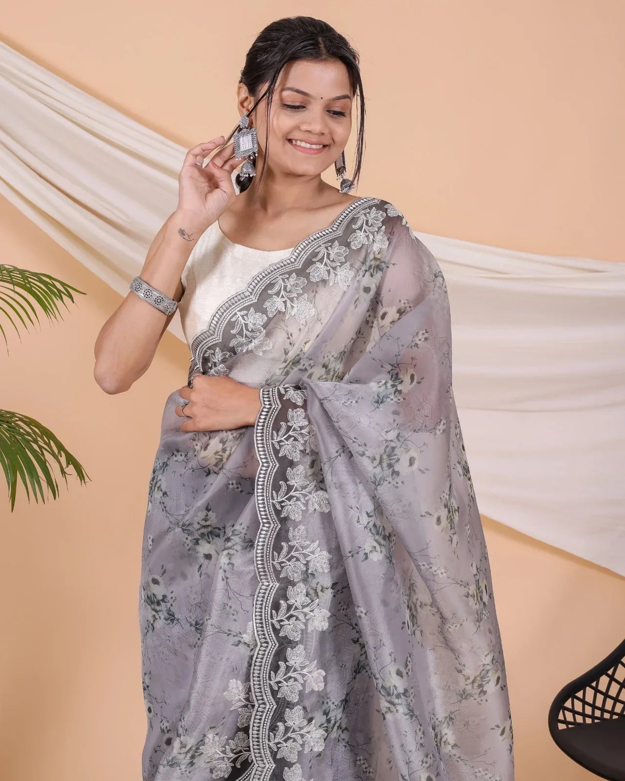Organza Saree
