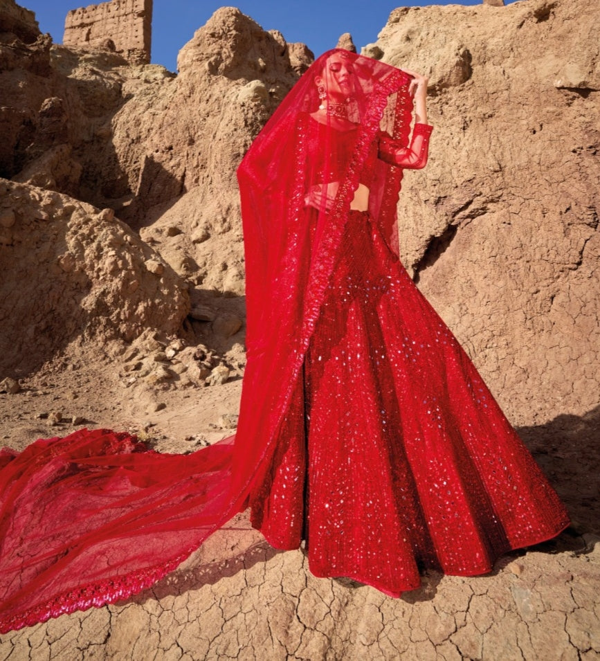 Wedding Designer Bridal Lehenga Choli 7401