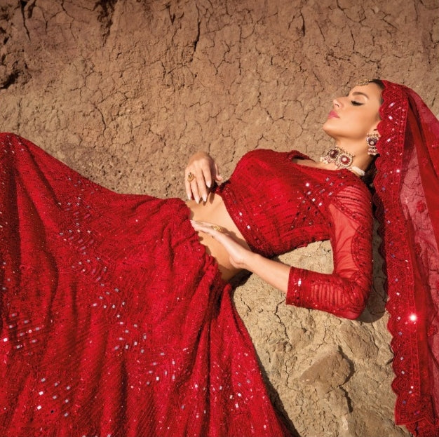 Wedding Designer Bridal Lehenga Choli 7401