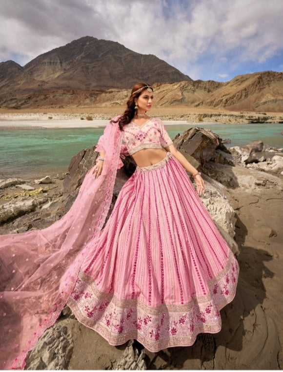 Wedding Designer Bridal Lehenga Choli 7404