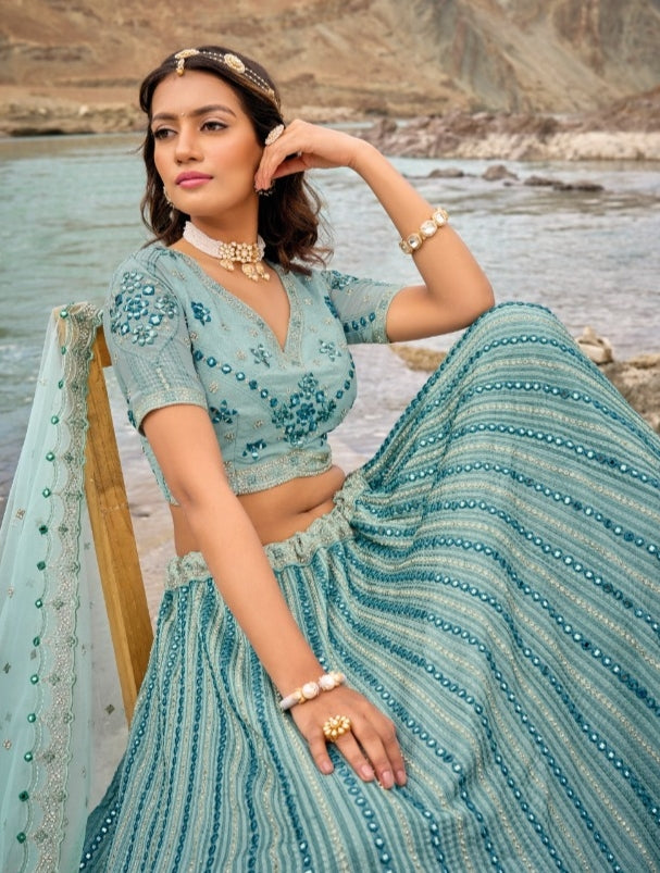 Wedding Designer Bridal Lehenga Choli 7408