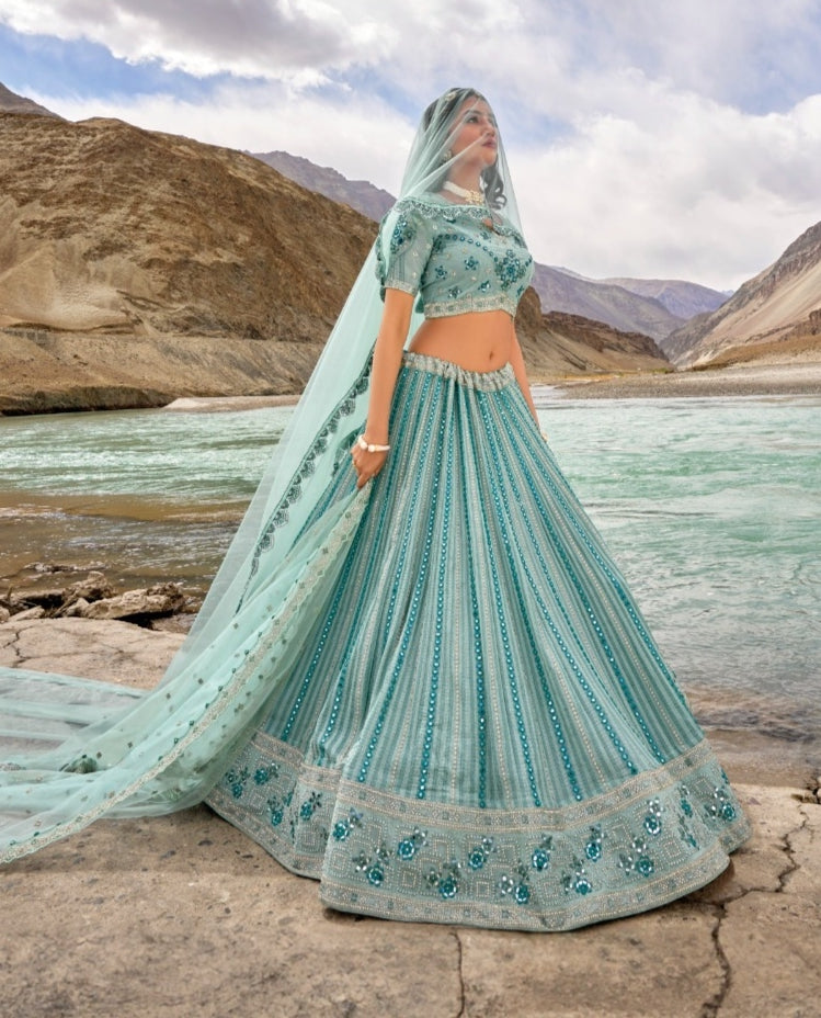 Wedding Designer Bridal Lehenga Choli 7408