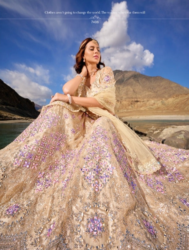Wedding Designer Bridal Lehenga Choli 7406