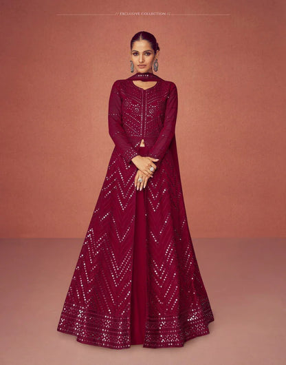Beautiful Designer Georgette Gwon 9362