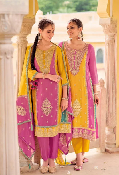 Beautiful Designer Naaz Patiya Style Chudidar Suit