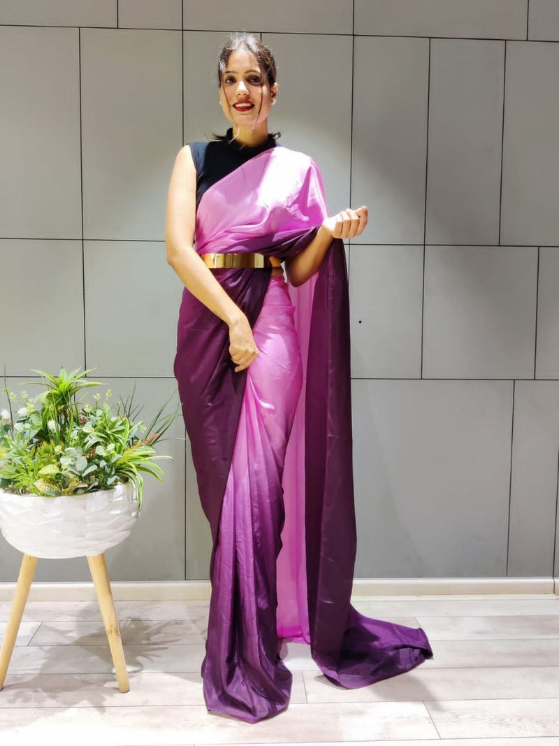 Beautiful Aliya Ready To Wear One Minute Saree