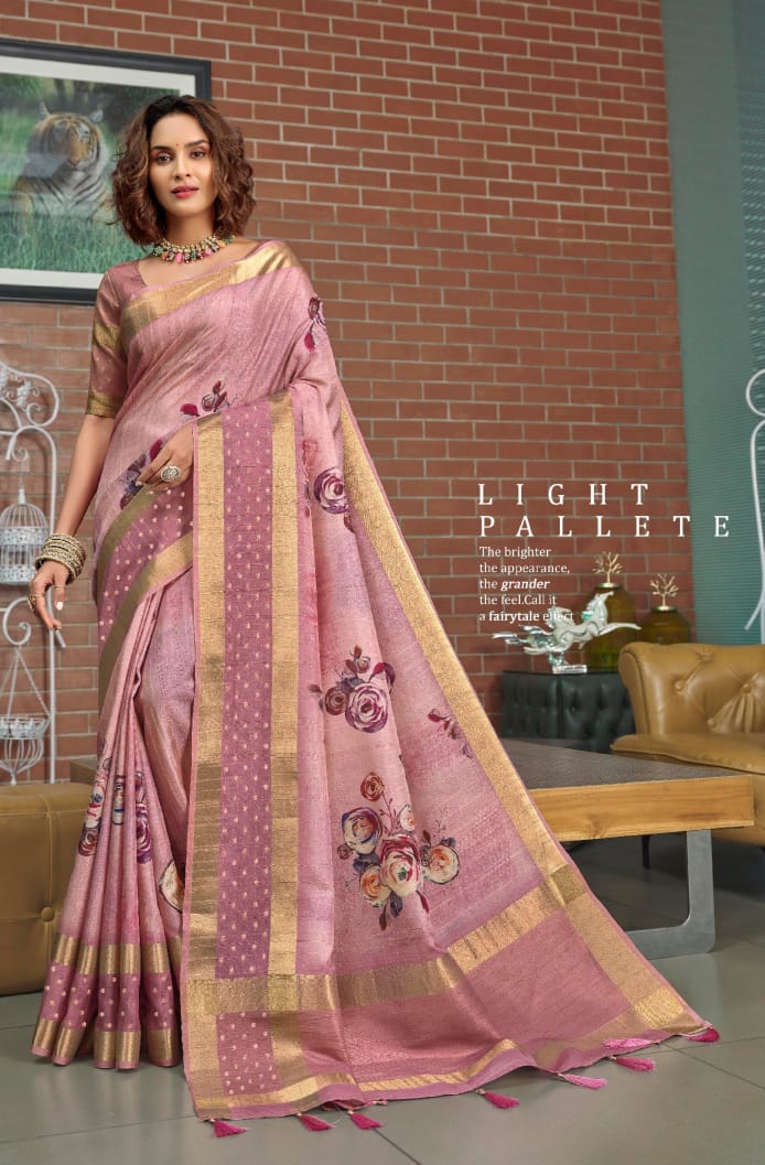 Beautiful Designer Jal Priya Vol 890 Pure Cotton Linen Digital Print