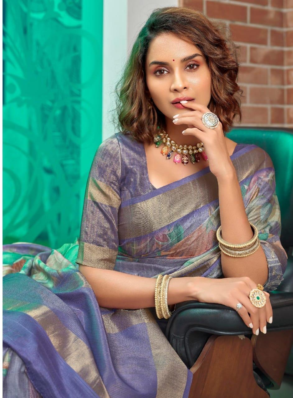 Beautiful Designer Jal Priya Vol 890 Pure Cotton Linen Digital Print