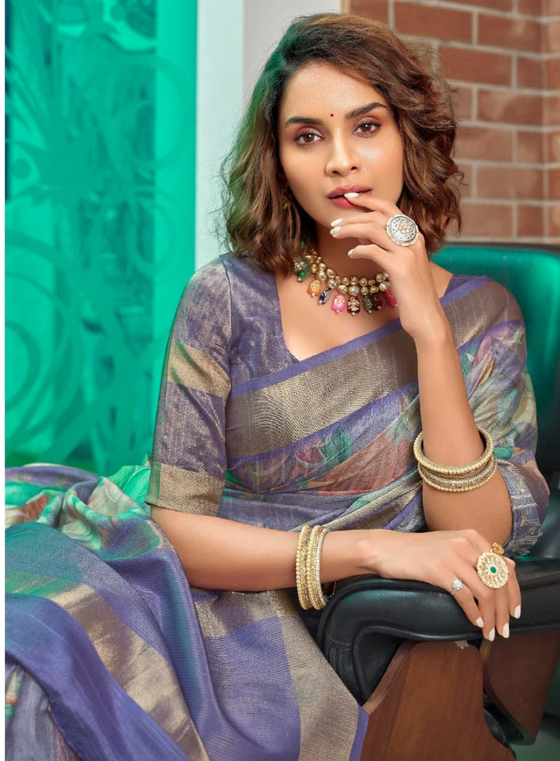 Beautiful Designer Jal Priya Vol 890 Pure Cotton Linen Digital Print