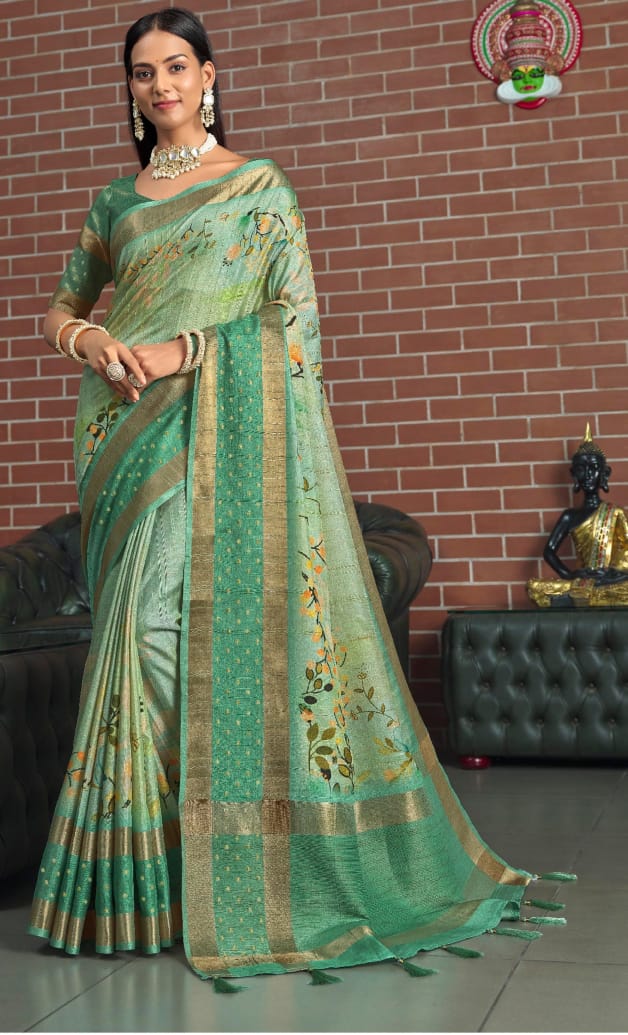 Beautiful Designer Jal Priya Vol 890 Pure Cotton Linen Digital Print