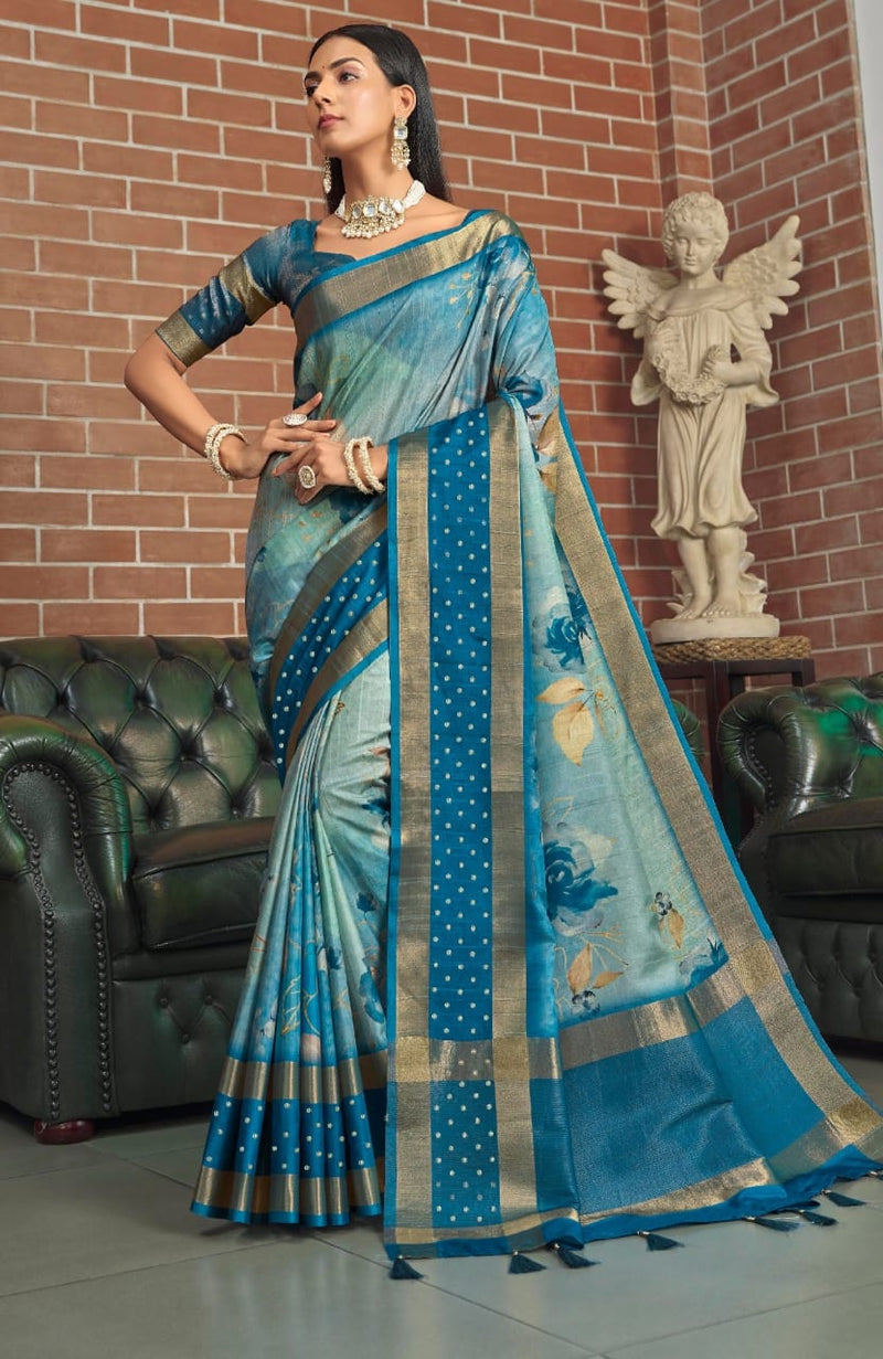 Beautiful Designer Jal Priya Vol 890 Pure Cotton Linen Digital Print