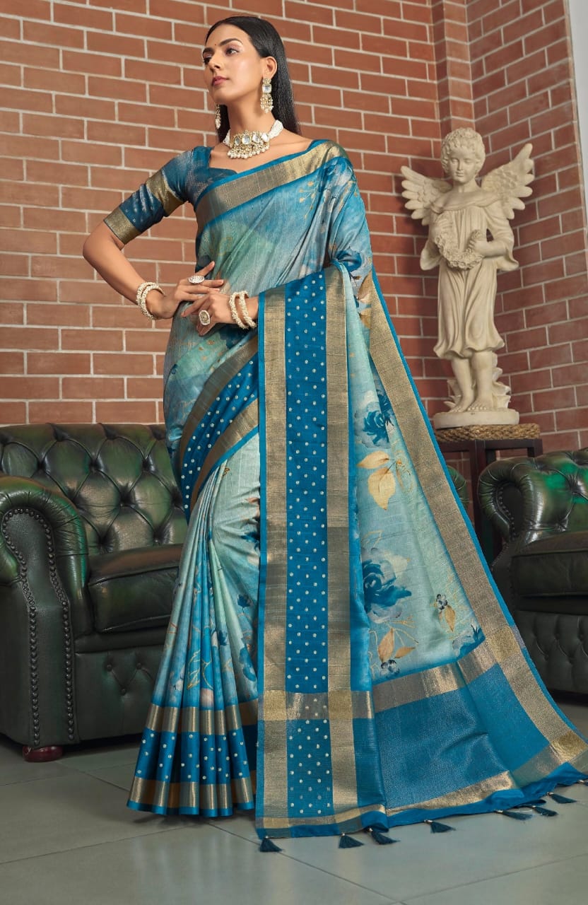 Beautiful Designer Jal Priya Vol 890 Pure Cotton Linen Digital Print