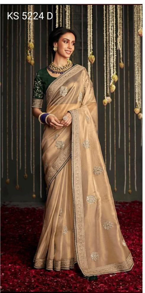 KIMORA KAJAL VOL 11 DNO. 5224 FANCY SAREE