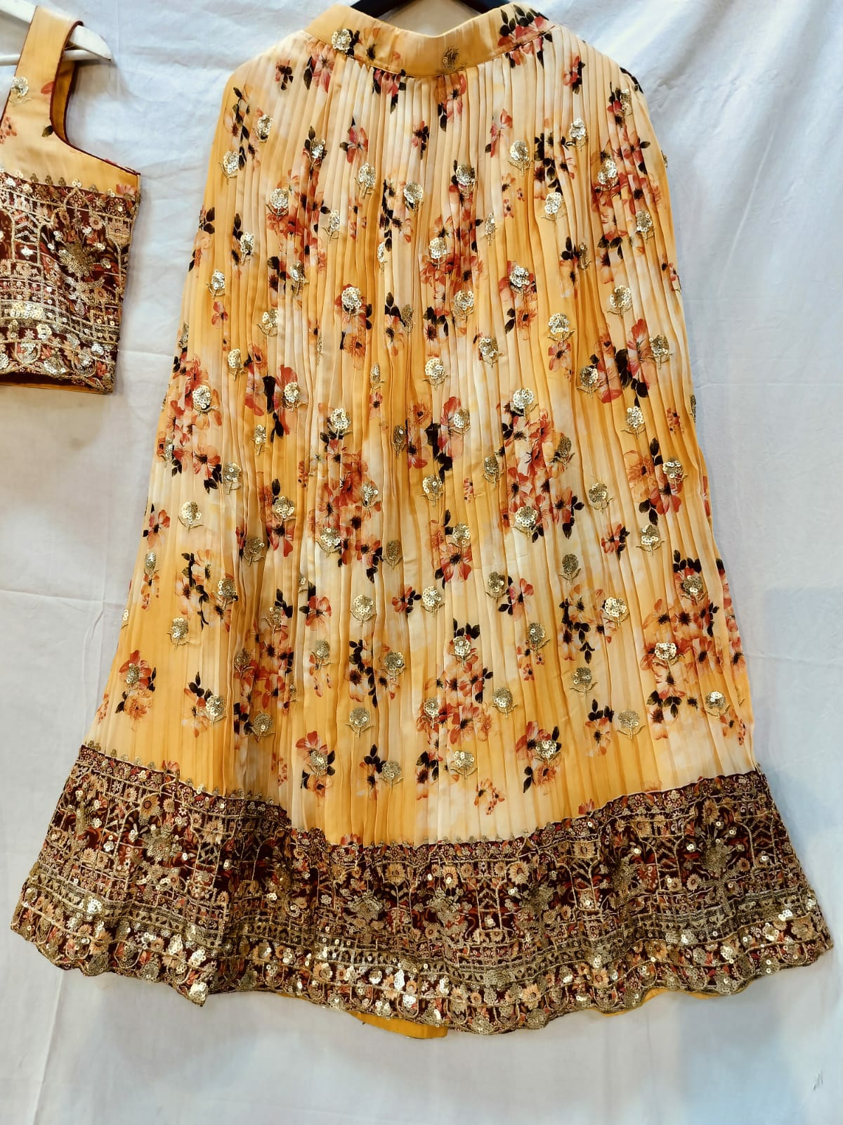 Wedding Designer Georgette Lehenga Choli