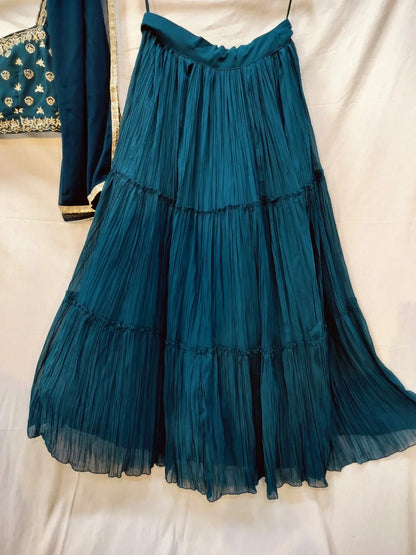 Wedding Designer Georgette Lehenga Choli