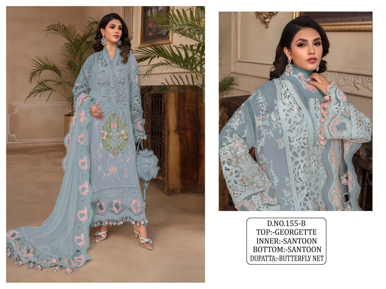 Kf 155 Designer Salwar Suit
