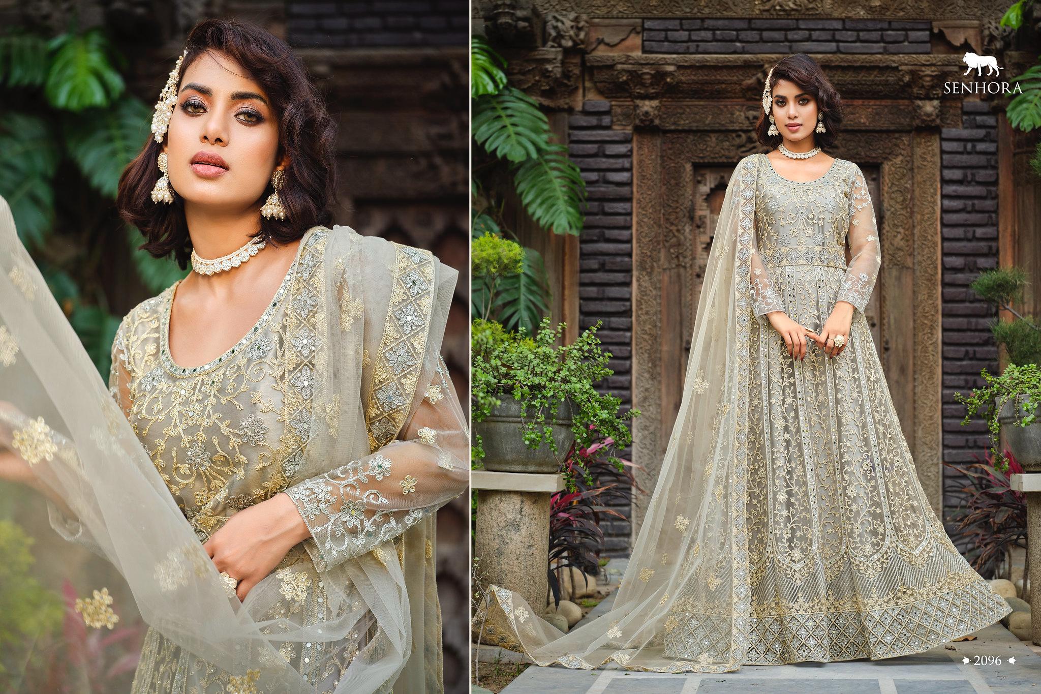 Senhora Amaira Festive Season Exclusive Designer Anarkali Suit Design 2096