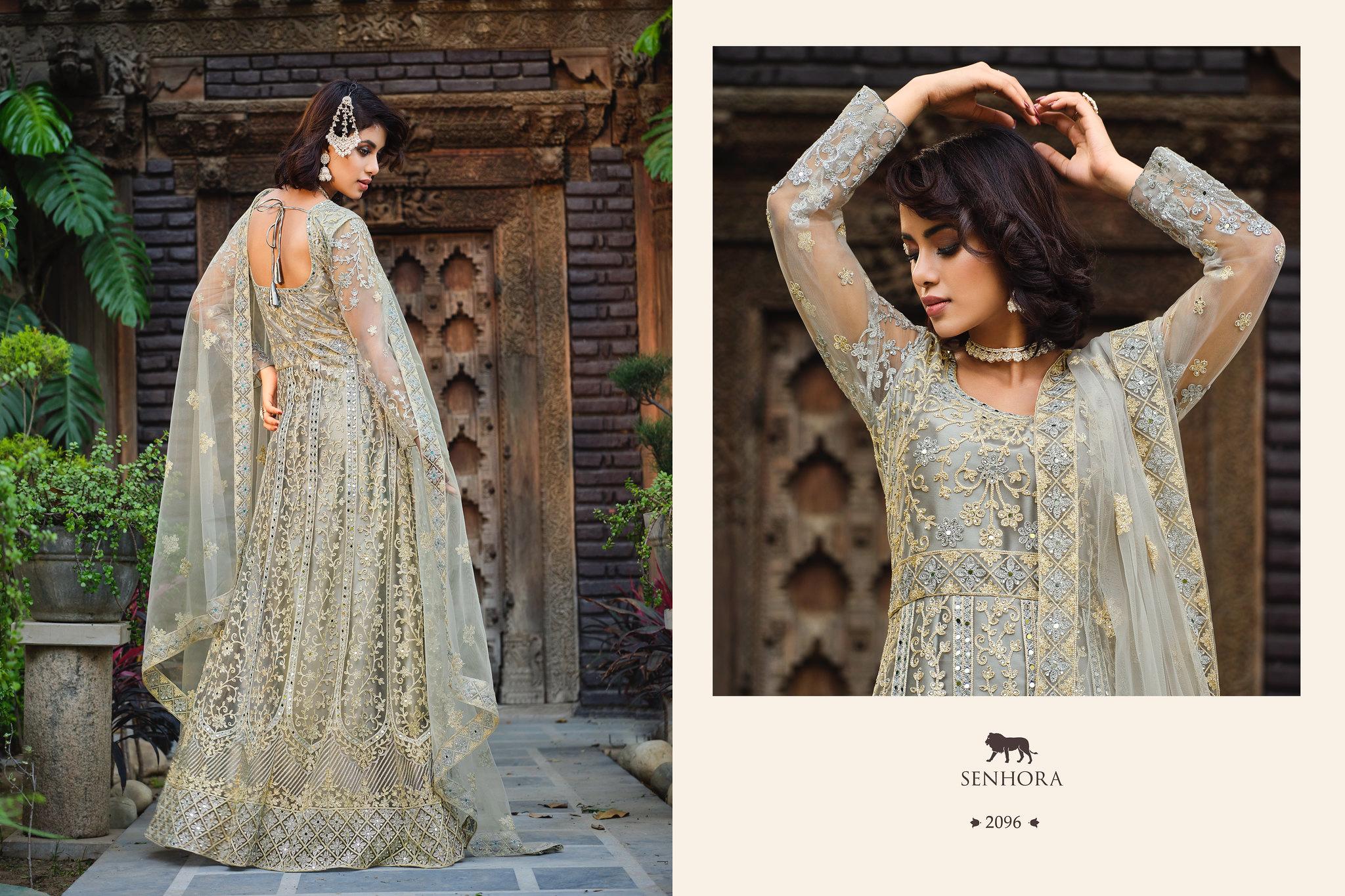Senhora Amaira Festive Season Exclusive Designer Anarkali Suit Design 2096