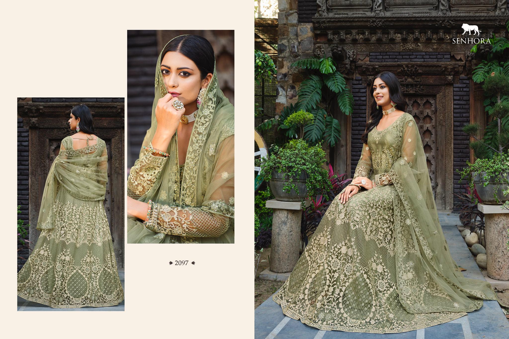 Senhora Amaira Festive Season Exclusive Designer Anarkali Suit Design 2097