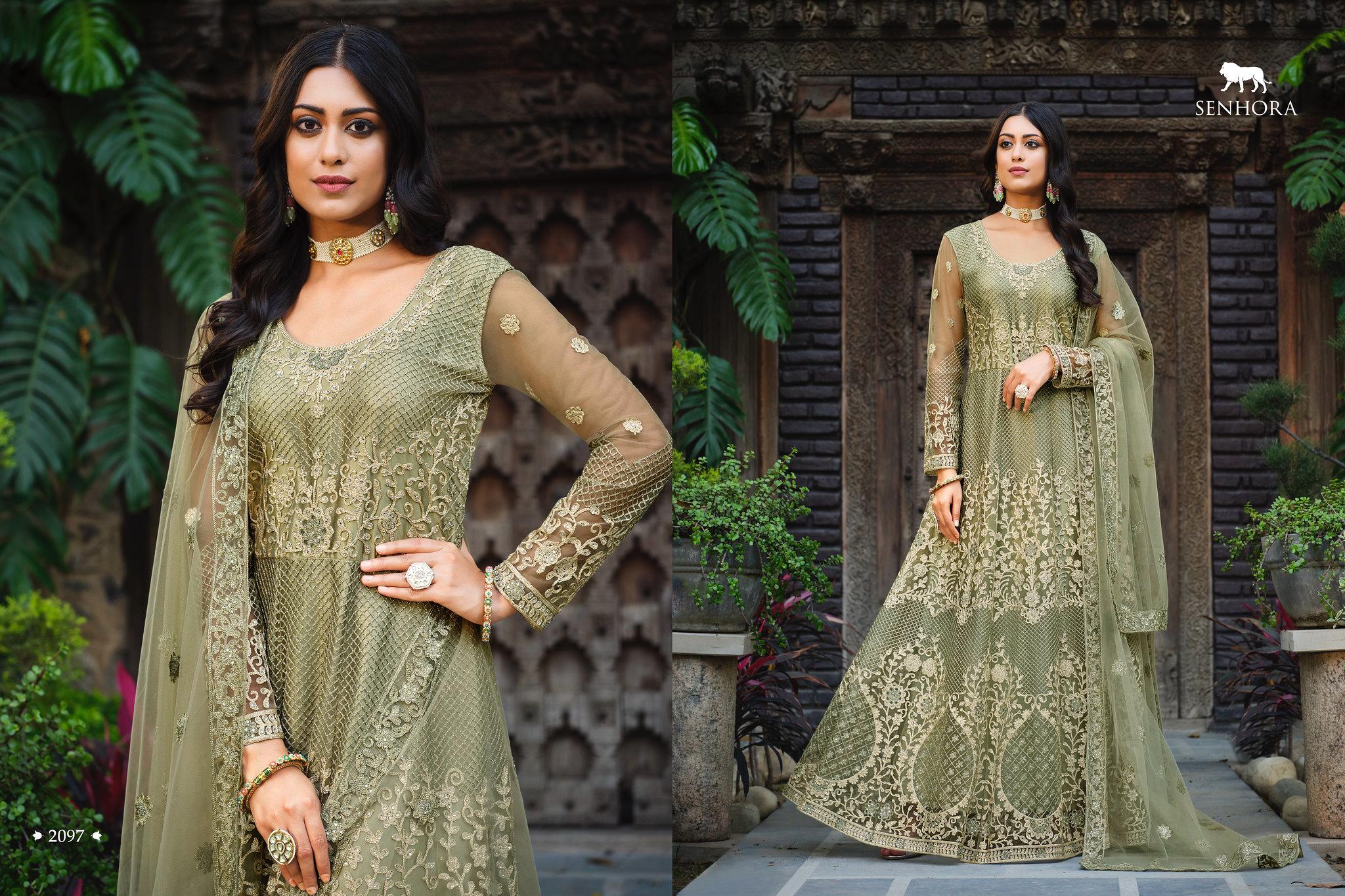 Senhora Amaira Festive Season Exclusive Designer Anarkali Suit Design 2097