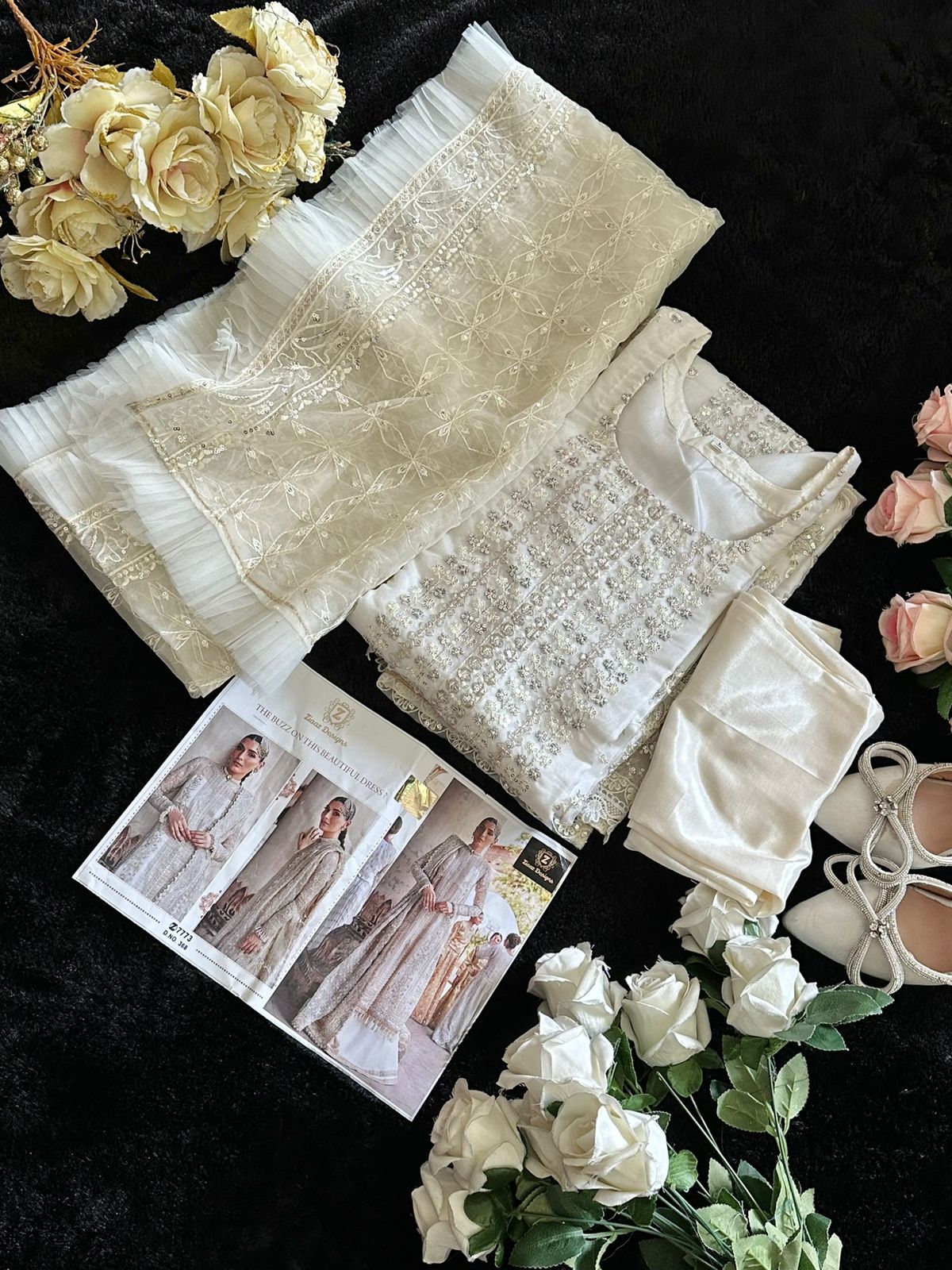 Ziaaz Designs 378 A Velvet Salwar Suits