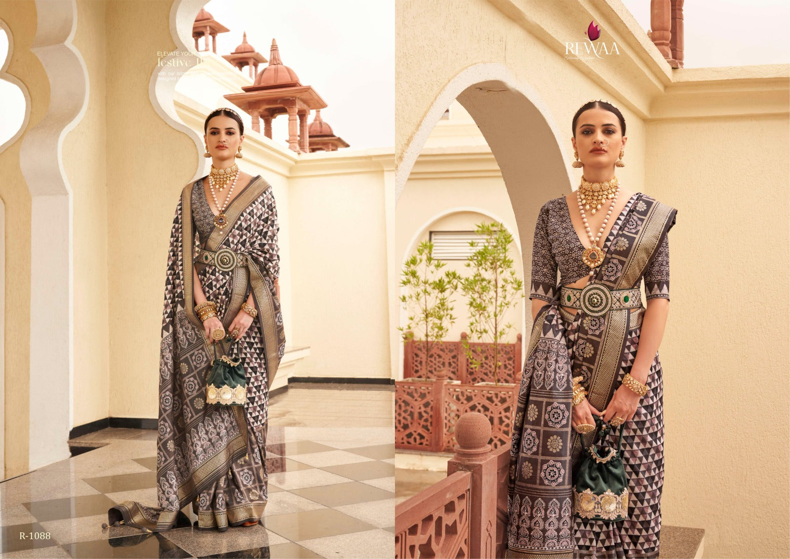 Rewaa Aaranya Superior Silk Saree Design 1088