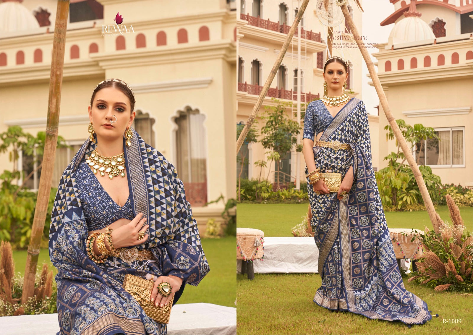 Rewaa Aaranya Superior Silk Saree Design 1089