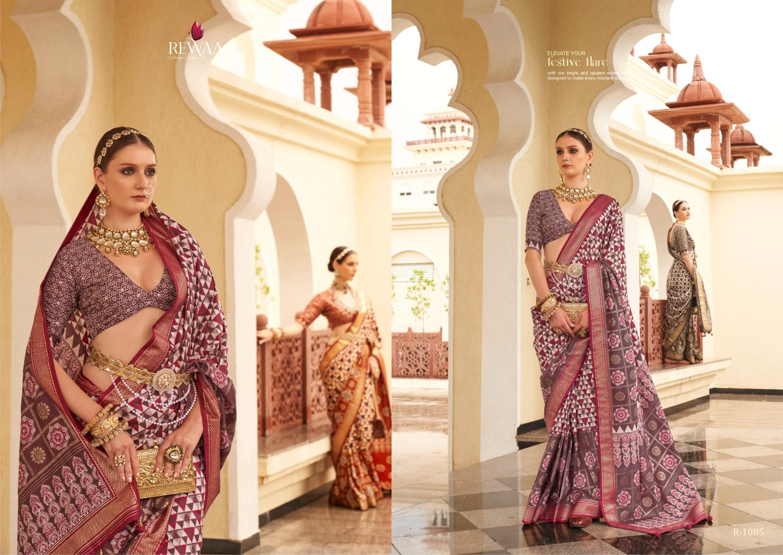 Rewaa Aaranya Superior Silk Saree Design 1085