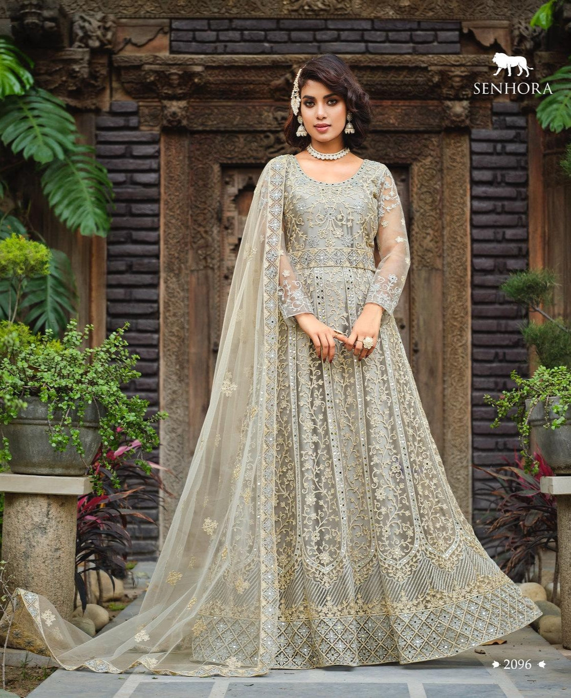 Senhora Amaira Festive Season Exclusive Designer Anarkali Suit Design 2096